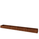 Cortenstaal plantenbak XXL - Rechthoek - 480 x 50 x 30 cm - Zonder bodemplaat