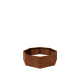 Cortenstaal plantenbak - Achthoek - 144,9 x 144,9 x 40 cm - Zonder bodemplaat