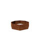 Cortenstaal plantenbak - Achthoek - 241,4 x 241,4 x 60 cm - Zonder bodemplaat