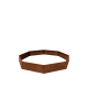 Cortenstaal plantenbak - Achthoek - 241,4 x 241,4 x 30 cm - Zonder bodemplaat