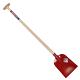 Talen Tools – Betonschop – Gehard staal – Rood – Essenhouten steel – 100 cm