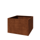 Cortenstaal plantenbak - Vierkant - 120 x 120 x 80 cm - Zonder bodemplaat