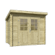 Tuinhuis Indi 230x175 cm Olijfgroen Geïmpregneerd van Noord-Europees Vuren