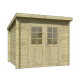 Tuinhuis Indi 230x230 cm Olijfgroen Geïmpregneerd van Noord-Europees Vuren