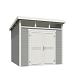 Tuinhuis Kibo 3 250x250 cm Platinumgrey-wit