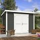 Tuinhuis Lotta 300x250 cm Greengrey-wit noordeuropees vuren