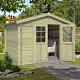 Tuinhuis Norah 275x275 cm Olijfgroen Geïmpregneerd noordeuropees vuren