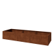 Cortenstaal plantenbak XXL - Rechthoek - 360 x 100 x 60 cm - Zonder bodemplaat