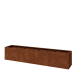 Cortenstaal plantenbak XXL - Rechthoek - 320 x 50 x 60 cm - Zonder bodemplaat