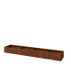 Cortenstaal plantenbak XXL - Rechthoek - 320 x 50 x 30 cm - Zonder bodemplaat