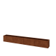 Cortenstaal plantenbak XXL - Rechthoek - 320 x 30 x 40 cm - Zonder bodemplaat