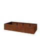 Cortenstaal plantenbak XXL - Rechthoek - 320 x 120 x 60 cm - Zonder bodemplaat