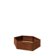 Cortenstaal plantenbak - Zeshoek - 159,3 x 138,6 x 40 cm - Zonder bodemplaat