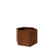 Cortenstaal plantenbak - Zeshoek - 99,3 x 86,6 x 60 cm - Zonder bodemplaat