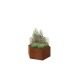 Cortenstaal plantenbak - Zeshoek - 99,3 x 86,6 x 40 cm - Zonder bodemplaat