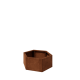 Cortenstaal plantenbak - Zeshoek - 79,3 x 69,3 x 30 cm - Zonder bodemplaat