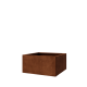 Cortenstaal plantenbak - Vierkant - 80 x 80 x 40 cm - Zonder bodemplaat