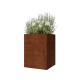 Cortenstaal plantenbak - Vierkant - 60 x 60 x 80 cm - Zonder bodemplaat
