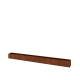 Cortenstaal plantenbak XXL - Rechthoek - 400 x 30 x 30 cm - Zonder bodemplaat
