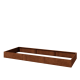 Cortenstaal plantenbak XXL - Rechthoek - 360 x 120 x 30 cm - Zonder bodemplaat