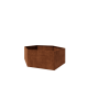 Cortenstaal plantenbak - Zeshoek - 239,3 x 207,8 x 80 cm - Zonder bodemplaat