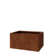 Cortenstaal plantenbak - Rechthoek - 120 x 80 x 60 cm - Zonder bodemplaat