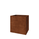 Cortenstaal plantenbak - Rechthoek - 80 x 60 x 80 cm - Zonder bodemplaat