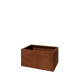 Cortenstaal plantenbak - Rechthoek - 80 x 50 x 40 cm - Zonder bodemplaat