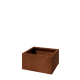 Cortenstaal plantenbak - Rechthoek - 60 x 50 x 30 cm - Zonder bodemplaat