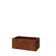 Cortenstaal plantenbak - Rechthoek - 100 x 50 x 40 cm - Zonder bodemplaat