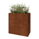 Cortenstaal plantenbak - Rechthoek - 80 x 40 x 80 cm - Zonder bodemplaat