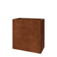 Cortenstaal plantenbak - Rechthoek - 80 x 40 x 80 cm - Zonder bodemplaat