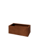 Cortenstaal plantenbak - Rechthoek - 80 x 40 x 30 cm - Zonder bodemplaat