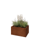 Cortenstaal plantenbak - Rechthoek - 60 x 40 x 30 cm - Zonder bodemplaat