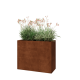 Cortenstaal plantenbak - Rechthoek - 100 x 40 x 80 cm - Zonder bodemplaat