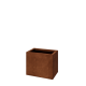 Cortenstaal plantenbak - Rechthoek - 50 x 30 x 40 cm - Met bodemplaat