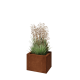 Cortenstaal plantenbak - Rechthoek - 40 x 30 x 30 cm - Zonder bodemplaat