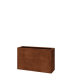 Cortenstaal plantenbak - Rechthoek - 100 x 30 x 60 cm - Met bodemplaat