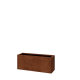 Cortenstaal plantenbak - Rechthoek - 100 x 30 x 40 cm - Zonder bodemplaat