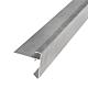 Aluminium daktrim recht – 4,5 x 4,5 x 250 cm
