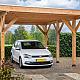 DHZ Carport Lemmer Douglas fijnbezaagd 450 x 600 cm