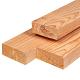Douglas balk 6,5 x 19 x 400 cm, gedroogd, geschaafd en voorzien van 4 ronde hoeken