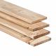 Douglas plank 1,6 x 14,0 x 150 cm, gedroogd, geschaafd, 4 ronde hoeken