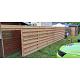 Douglas plank 1,6 x 14,0 x 130 cm, gedroogd, geschaafd, 4 ronde hoeken