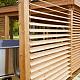 Flex Fence RVS 316 zelfbouwpakket voor lamellen, lengte 96 cm