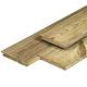 Grenen overhangend rabat 1,6 x 14 x 400 cm vers groen geïmpregneerd geschaafd