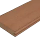 Afri-kulu terrasplank glad Hybrid P131  KD18% Premium  2,1x14,5x215 cm roodbruin