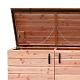 Douglas containerkast dubbel op zwart frame, (HxBxD) 118 x 151 x 85 cm, onbehandeld
