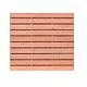 Douglas geschaafd plankenscherm 19-planks 16 mm, 194 x 180 x 4,8 cm, onbehandeld