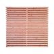 Douglas lattenscherm rhombus 20/21 planks, recht horizontaal 180 x 180 cm, onbehandeld